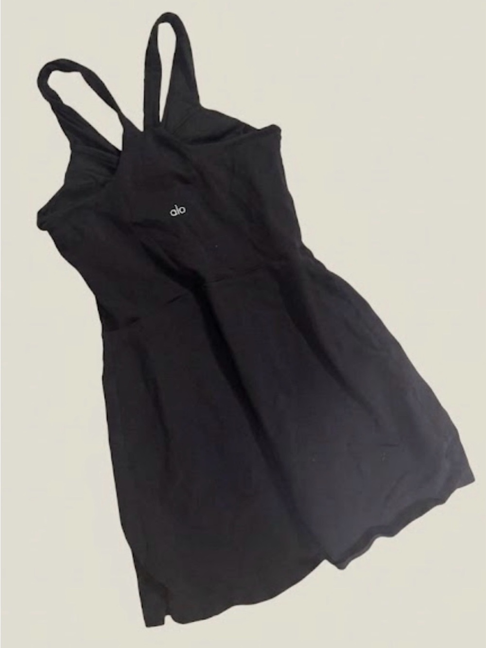Alo yoga Women’s Black Athletic Tank Dress